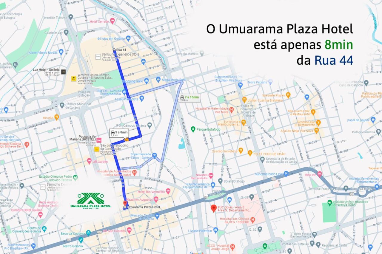 Umuarama Plaza Hotel By Castelo Itaipava Goiânia Exteriér fotografie